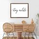 Funny Vintage Wooden Frame Sign 16x20 Inch,Stay Awhile Farmhouse Wooded Sign for Home Entrance Decor Ready to Hang Wall Art Holiday Sign Gifts