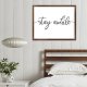 Funny Vintage Wooden Frame Sign 16x20 Inch,Stay Awhile Farmhouse Wooded Sign for Home Entrance Decor Ready to Hang Wall Art Holiday Sign Gifts