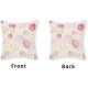 Color Wave Point Cushion Cover with Zipper Cotton 20x20 Inch Farmhouse Pillow Cases for Home Decor Funny Cushion Cover for Women Girls,Housewarming Pillow Gifts