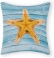 Cute Cotton Pillowcase with Zipper 24x24 Inch,Starfish Pillow Cases for Home Decor,Pillowcase for Friends Family Holiday Pillow Gifts